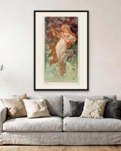 Alphonse Mucha – Spring