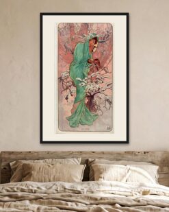 Alphonse Mucha – Winter