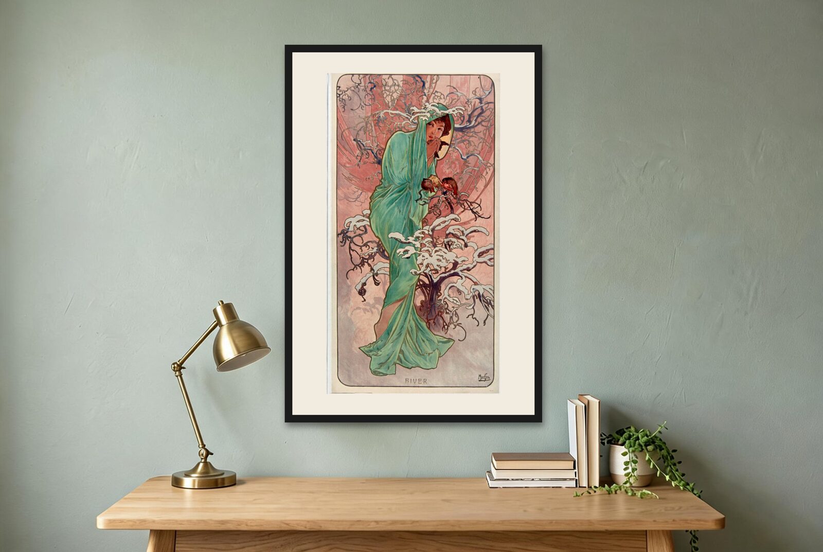 Alphonse Mucha – Winter
