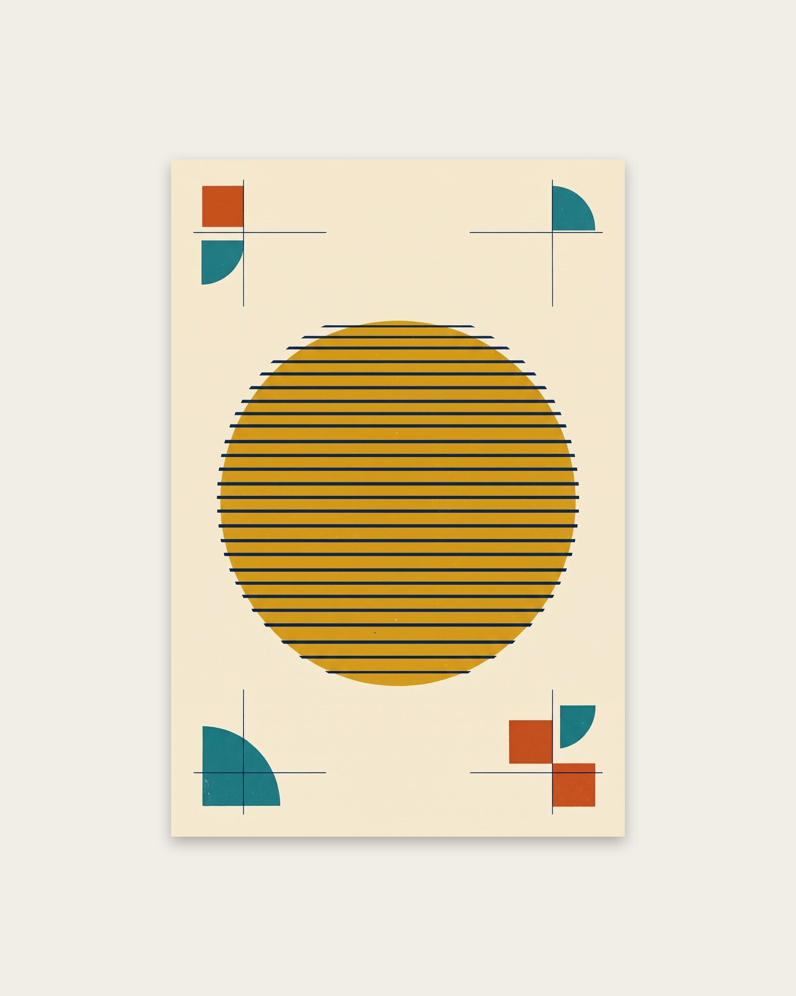 Circle and Lines