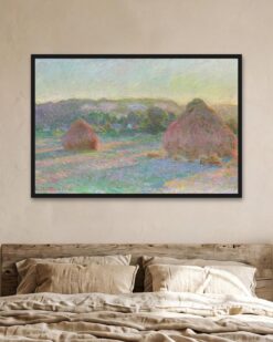 Claude Monet – Stacks of Wheat (End of Summer)