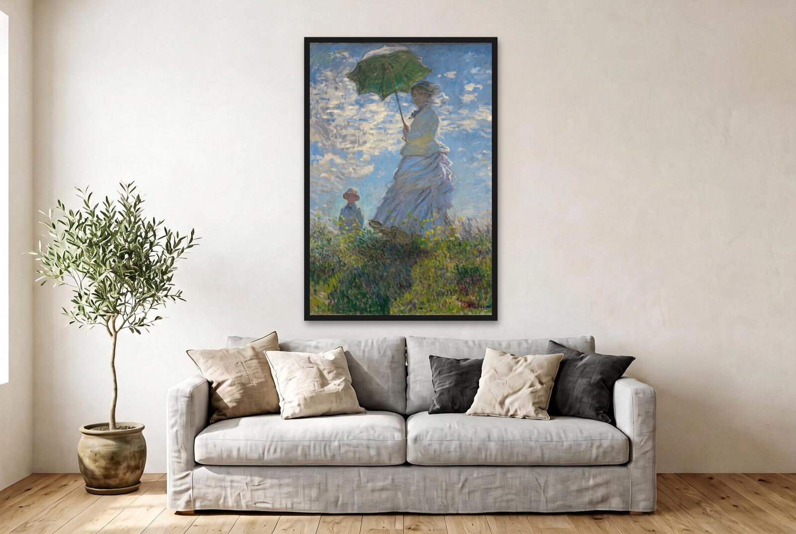 Claude Monet – Woman with a Parasol