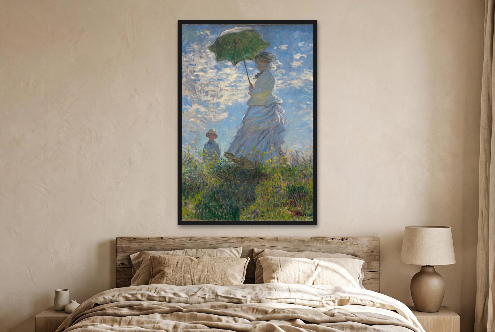 Claude Monet – Woman with a Parasol