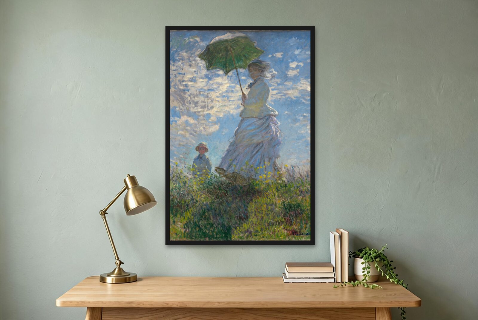 Claude Monet – Woman with a Parasol