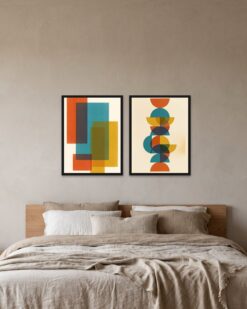 Colour Blocks Set of 2