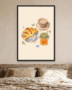 Croissant and Jam