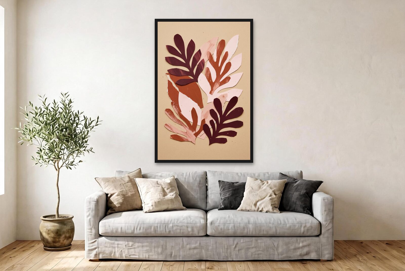 Cut-out Leaves