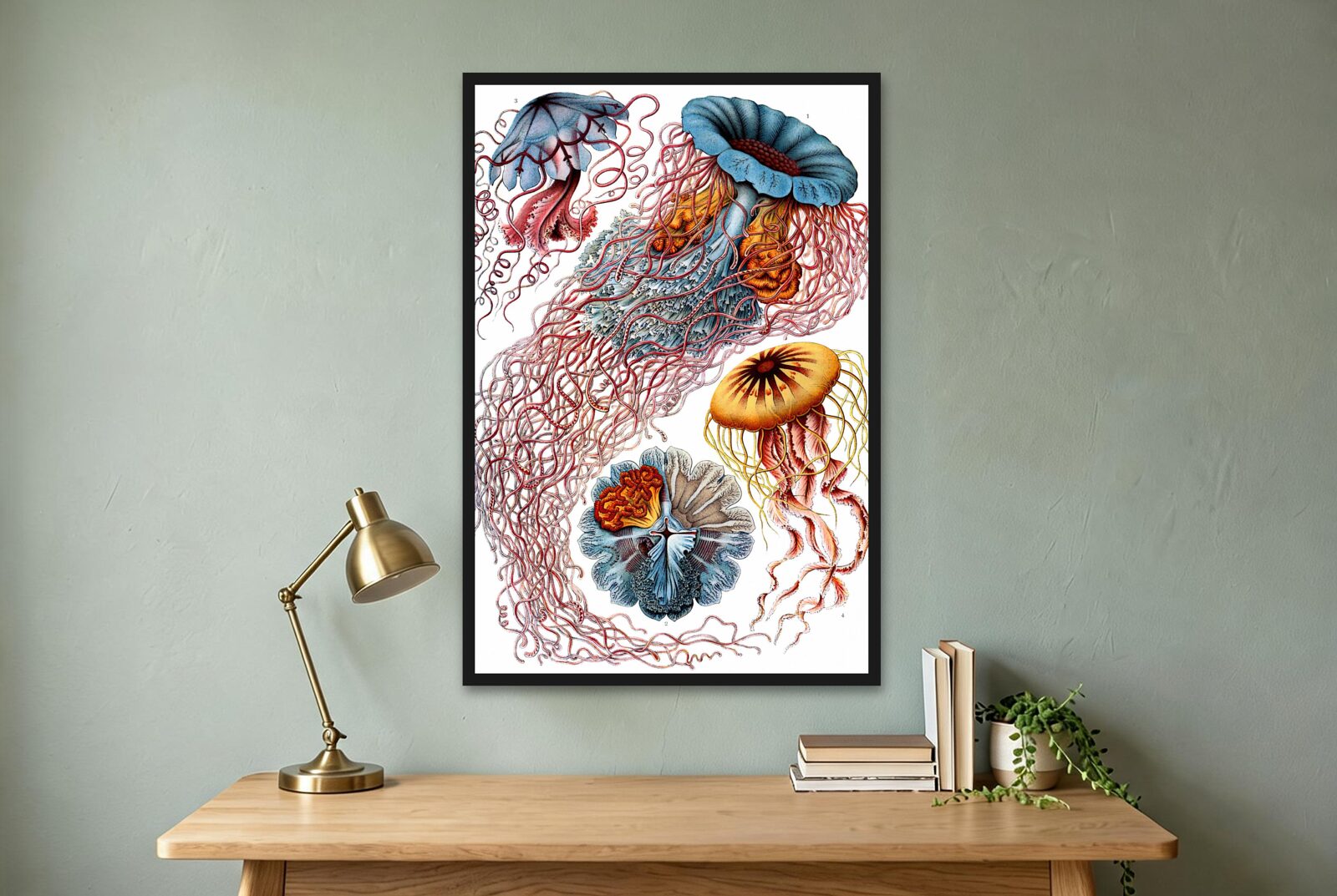 Ernst Haeckel – Jellyfish (Discomedusae)