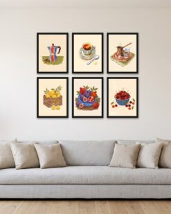 Everyday Café Gallery Wall Set of 6