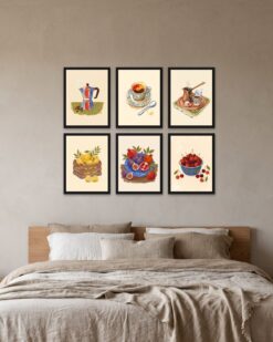 Everyday Café Gallery Wall Set of 6