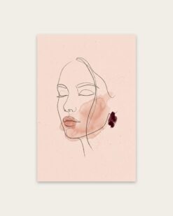 Face in One Line