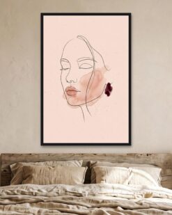 Face in One Line