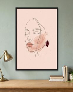 Face in One Line