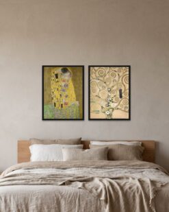 Golden Klimt Set of 2