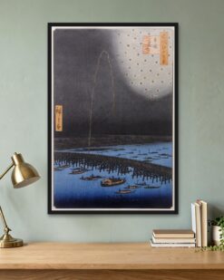 Hiroshige – Fireworks at Ryōgoku