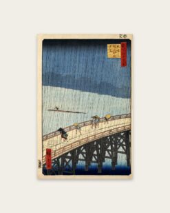 Hiroshige – Sudden Shower over Shin-Ōhashi Bridge