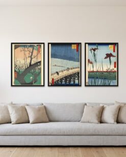 Hiroshige's Edo Set of 3