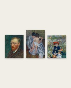 Impressionist Portraits Set of 3