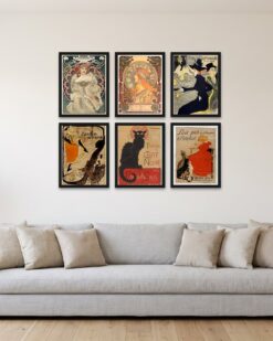 La Belle Époque Gallery Wall Set of 6