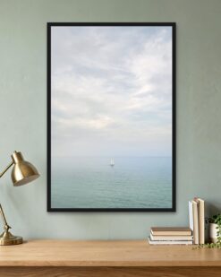 Lone Sailboat