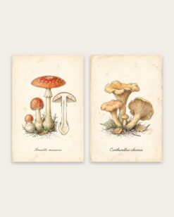 Mushroom Atlas Set of 2