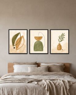 Olive & Ochre Set of 3