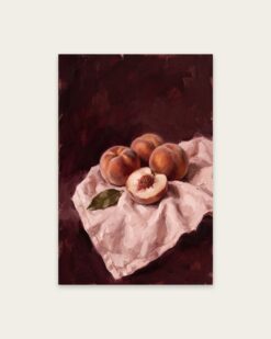 Peaches on Linen