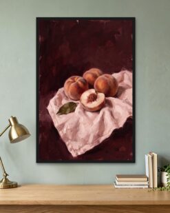 Peaches on Linen