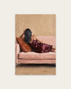Reclining in Silk