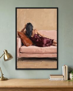 Reclining in Silk