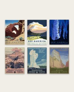 See America Gallery Wall Set of 6