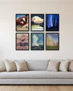 See America Gallery Wall Set of 6