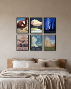 See America Gallery Wall Set of 6