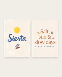 Slow Days Set of 2