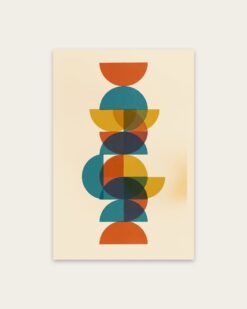 Stacked Half Circles