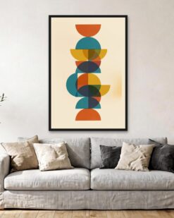 Stacked Half Circles