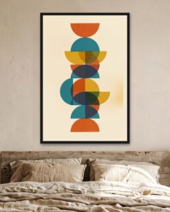 Stacked Half Circles