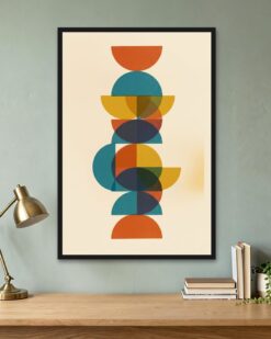 Stacked Half Circles