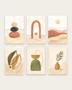 Terra Forma Gallery Wall Set of 6