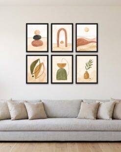Terra Forma Gallery Wall Set of 6
