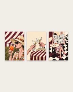 Terrace Hour Set of 3