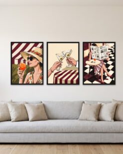Terrace Hour Set of 3