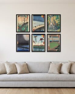 The Floating World Gallery Wall Set of 6
