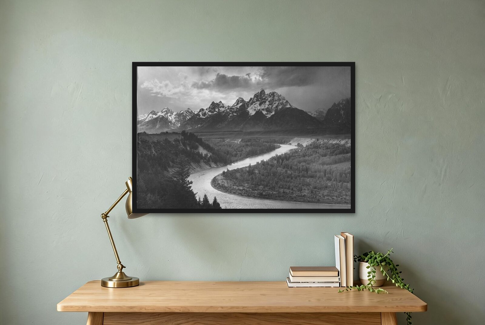 The Tetons and the Snake River