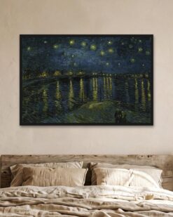 Vincent van Gogh – Starry Night Over the Rhône