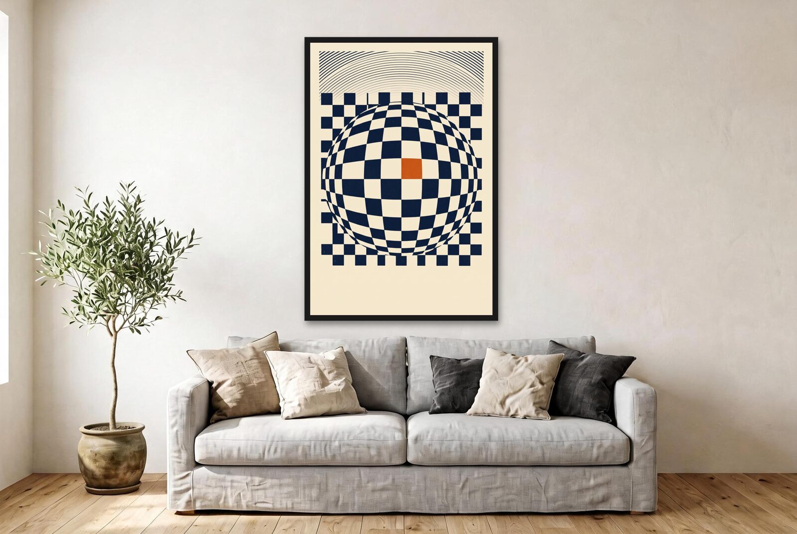 Warped Checkerboard